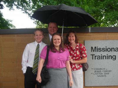 Adam's Baptism, Andrew's Birthday, Havasupai, Girl's Camp and Melinda in the MTC...whew what a busy time...