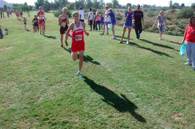 Michael's last High School cross country run