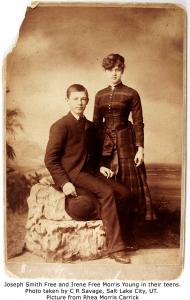Joseph Smith Free and Irene Free Morris Young