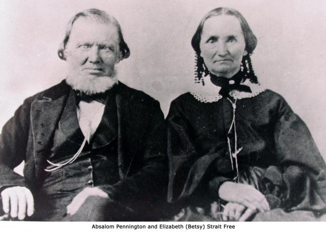 Absalom and Elizabeth (Betsy) Free