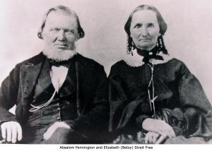 Absalom and Elizabeth (Betsy) Free