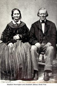 Absalom and Elizabeth (Betsy) Free